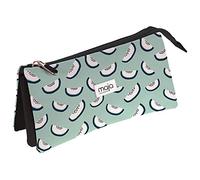 Grafoplás 37540632 Colección Maja Rönnbäck Estuche Escolar Triple, Modelo Kiwi, 23.5 x 12 x 14