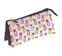 Grafoplás 37540633 Colección Maja Rönnbäck Estuche Escolar Triple, Modelo Cocoa Bean, 23.5 x 12 x 14