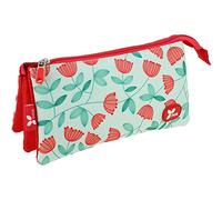 Portatodo Triple Plano Noa 19 Bloom 3 Compartimentos Grafoplás