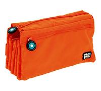 Grafoplás 37543352 - Estuche Portatodo Cuádruple Naranja, bits & Bobs, 23 x 12 cm
