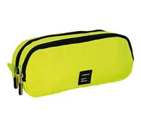 Portatodo Doble Redondo Unequal Fluor Amarillo 2 Compartimentos Grafoplás