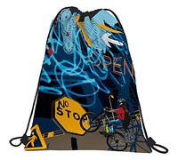 Grafoplás 37610517 Colección Diverse Mochila Saco con Cuerdas y Bolsillo Exterior, Modelo Urban, 36 x 47 cm