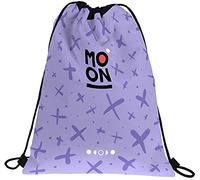 Grafoplás 37610969. Mochila Saco, Lavanda, Colección Moon, Tamaño: 36x47cm