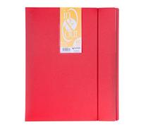 Grafoplás 39424051-Carpeta fundas extraibles, tamaño A4, color rojo, 40 fundas