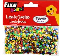 Grafoplas 422357 - Bolsa lentejuelas estrella, color surtido, 20 gr