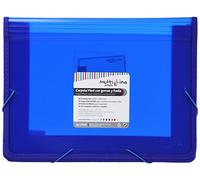 Grafoplas 4802030. Carpeta Maxi con Gomas y Fuelle, Azul, A4+, Multiline