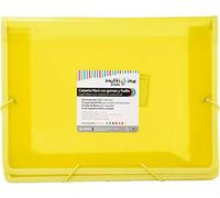 Grafoplas 4802060. Carpeta Maxi con Gomas y Fuelle, Amarillo, A4+, Multiline