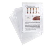 Grafoplás 5621000. Caja 100 Fundas PVC Transparentes, 100 Micras, Tamaño Folio