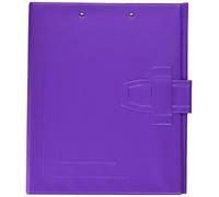 Grafoplás 8362535.Carpeta Miniclip y Anillas 40mm, Violeta, PVC, Folio