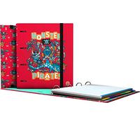 Grafoplás 88101951 Colección Katuki Saguyaki Carpeta con Recambio, Modelo Monster Pirates, A4