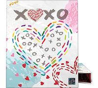 Grafoplás 88141997 Colección Diverse Carpeta de 4 Anillas Mixtas 25mm, Modelo Xoxo, A4