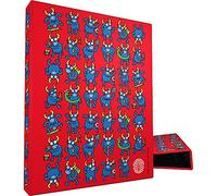 Grafoplás 88142632. Carpeta de Anillas A4, 4 Anillas Mixtas 25mm, Colección Katuki Saguyaki, Bull