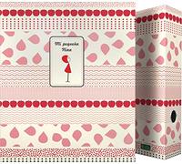 Grafoplás 88171939 Colección Nina And Other Little Things Carpeta de 4 Anillas Mixtas 40mm, Multicolor, A4