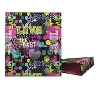 Grafoplas 88172617. Carpeta de Anillas A4, 4 Anillas Mixtas 40mm, Ollao en Lomo, Colección Diverse Cool