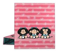 Carpeta De Anillas A4 4 Anillas 40 mm. Mafalda Sabiduria Grafoplás