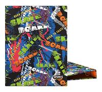 Grafoplás 88202652. Carpeta de Anillas A5, 4 Anillas Redondas 20mm, Colección Sports, Skate