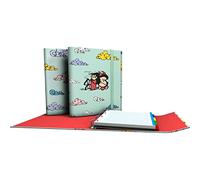 Carpeta De Anillas Con Recambio 4 Anillas de 25 mm. A4 Fsc Mafalda Voladora Grafoplás