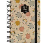 Grafoplas Agenda Nature Design A5 14,8 x 21 cm Tortuga 2025