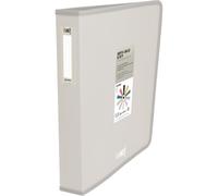 Grafoplas - Archivador 4 Anillas Plastico, A4 +, Arena, Colección Papeleria Like, Polipropileno Semirrígido Opaco, Argollas Forma D 40mm, Capacidad Extra Documentos din-a4 y Tamaño Folio