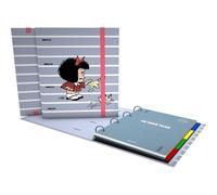 Grafoplas - Archivador Anillas A4 Mafalda Boat con Recambio + Planner