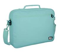 Grafoplas - Bandolera Escolar Bits&Bobs, Azul Claro, 38x38x6cm, Correa de Hombro Ajustable