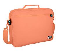 Grafoplas - Bandolera Escolar Bits&Bobs, Coral, 38x38x6cm, Correa de Hombro Ajustable
