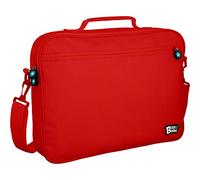 Grafoplas - Bandolera Escolar Bits&Bobs, Rojo, 38x38x6cm, Correa de Hombro Ajustable