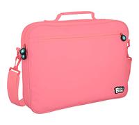 Grafoplas - Bandolera Escolar Bits&Bobs, Rosa Claro, 38x38x6cm, Correa de Hombro Ajustable
