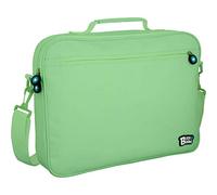 Grafoplás bits & Bobs, Bandolera Escolar para Niñas, Mint, 38x28x6