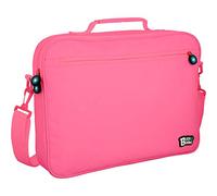 Grafoplás bits & Bobs, Bandolera Escolar para Niñas, Rosa, 38x28x6