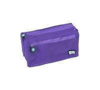 Grafoplás bits & Bobs - Estuche Portatodo Cuádruple, Violeta, 23 x 12 cm