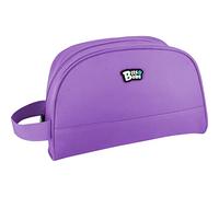 Grafoplás Bits & Bobs, Neceser Redondo Unisex Niños, Violeta, 26x15x12cm
