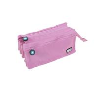 Grafoplás Bits Bobs Portatodo Cuádruple, Estuche Escolar Niños Unisex, Rosa (Pink), 23 X 12 Cm
