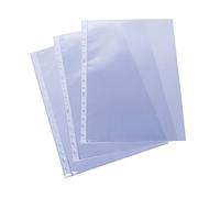 Funda Clásica PP Extra Lomo Reforzado Folio 16 Taladros Transparente Grafoplás