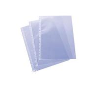 Grafoplás Pack 100 Fundas Clásicas Lisas Folio 16 Taladros