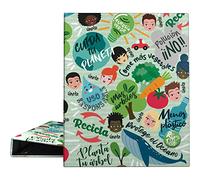 Grafoplas - Carpesano 4 Anillas, A4, Anillas Mixtas 25mm, Colección Revolution, Green, Certificada FSC