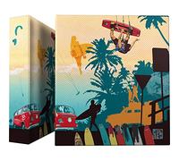 Grafoplas - Carpesano con Anillas A4, 4 Anillas Mixtas 40mm, Plastificado Mate, Colección Diverse, Sunshine