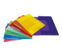 Grafoplas - carpeta 3 solapas de polipropileno con gomas elásticas de