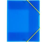Grafoplás Carpeta A5 Gomas y Solapas, Azul