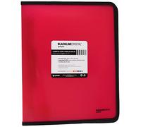 Grafoplas - Carpeta Anillas Fucsia A4 +, Polipropileno, 4 Anillas de 25mm, Serie Blackline