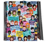 Grafoplas - Carpeta con 30 Fundas Transparentes, A4, Espiral, Tapas Polipropileno, Cierre Gomas, Incluye Sobre Transparente, Colección Revolution, Move On