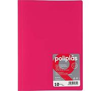 Grafoplás carpeta con fundas - 10 fundas transparentes - tapas plást