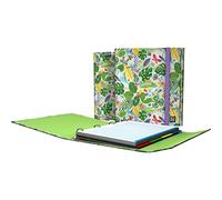 Grafoplás | Carpeta con Recambio y Solapa | Incluye Separadores | 4 Anillas D 25mm | Carpeplús | Diseño Bugs | Bits&Bobs Pop Up Design | Certificado FSC