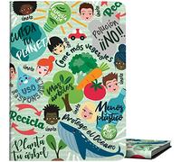 Grafoplás 1332448. Carpeta de 30 Fundas Transparentes, A4, Tapas Polipropileno, Green, Colección Revolution