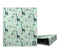 Grafoplas - Carpeta de Anillas A4, Jungle Bits&Bobs, 4 Anillas Mixtas 40mm, Perfecto Material Escolar para Archivar, Tapas Rígidas Cartón, Plastificado Soft, Certificado FSC