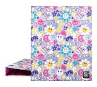 Grafoplas | Carpeta de Anillas A4 | Smile Bits&Bobs Pop Up Design | 4 Anillas Mixtas 25mm | Plastificado Soft | Certificado FSC | Perfecto Material Escolar