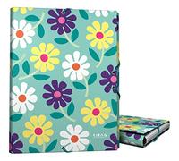 Grafoplás | Carpeta Escolar 3 Solapas | Cartón Forrado | Tapa Dura | Tamaño Folio | Colección Diseño Elena Corredoira Flowers | Certificado FSC