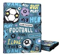 Grafoplas - Carpeta Escolar 3 Solapas, Hero, Bits & Bobs Pop Up Design, Cartón Forrado, Tapa Dura Plastificada, Tamaño Folio, Certificado FSC, Ideal como Material Escolar para Archivar Documentos a4