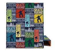 Grafoplas | Carpeta Escolar A4 | Skate Bits&Bobs Pop Up Design | 4 Anillas Mixtas 25mm | Certificado FSC | Plastificado Mate con Barniz UVI | Perfecto Material Escolar