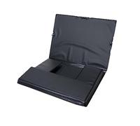 Grafoplás | Carpeta Escolar Negra | PVC | Formato Folio | Tapa Dura | Tres Solapas | Cierre Gomas | 33x25cm